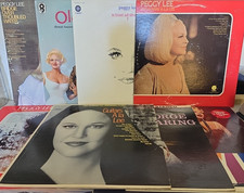 Peggy Lee Lot of 8 Record Collection vintage LP 12" Jazz/Pop
