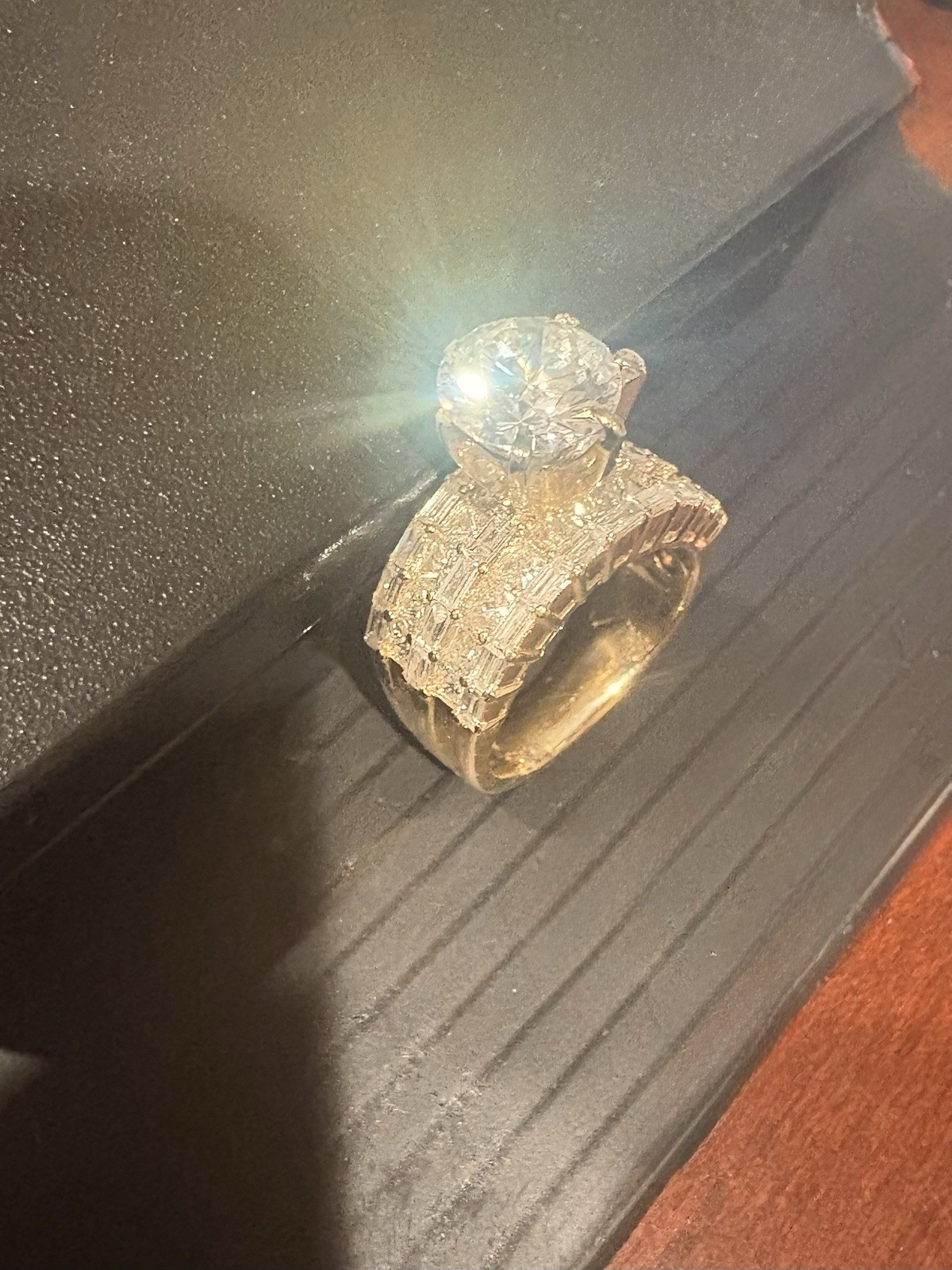 Diamond Wedding Ring, Custom Designed by owner 3.… - image 10