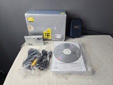 Nikon Coolpix S9 Silver Optical Zoom Compact Digital Camera + Charger + Case