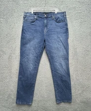 Joe's Jeans Men's 42x31 Blue Denim Straight Leg 5 pocket Preppy Stretch