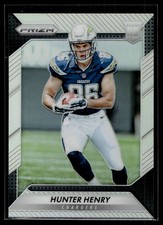 Hunter Henry 2016 Panini Prizm Silver Prizm Rookie Card #262. rookie card picture