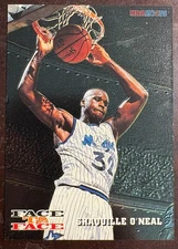 1993-94 NBA Hoops Face-to-Face #FTF1 Shaquille O'Neal and David Robinson! Sharp!