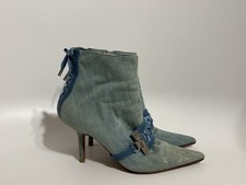 Vtg Christian Dior By John Galliano Blue Deni...