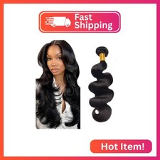CnumGunm Human Hair Bundles Body Wave Bundles Human Hair 24 Inch 12A Grade Unpro