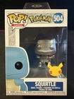 Funko Pop! Vinyl Pokémon - Squirtle (Silver) (Metallic) #504 * W/ PROTECTOR *