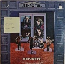 Jethro Tull Benefit Vinyl Record VG/G+ 6400 1970