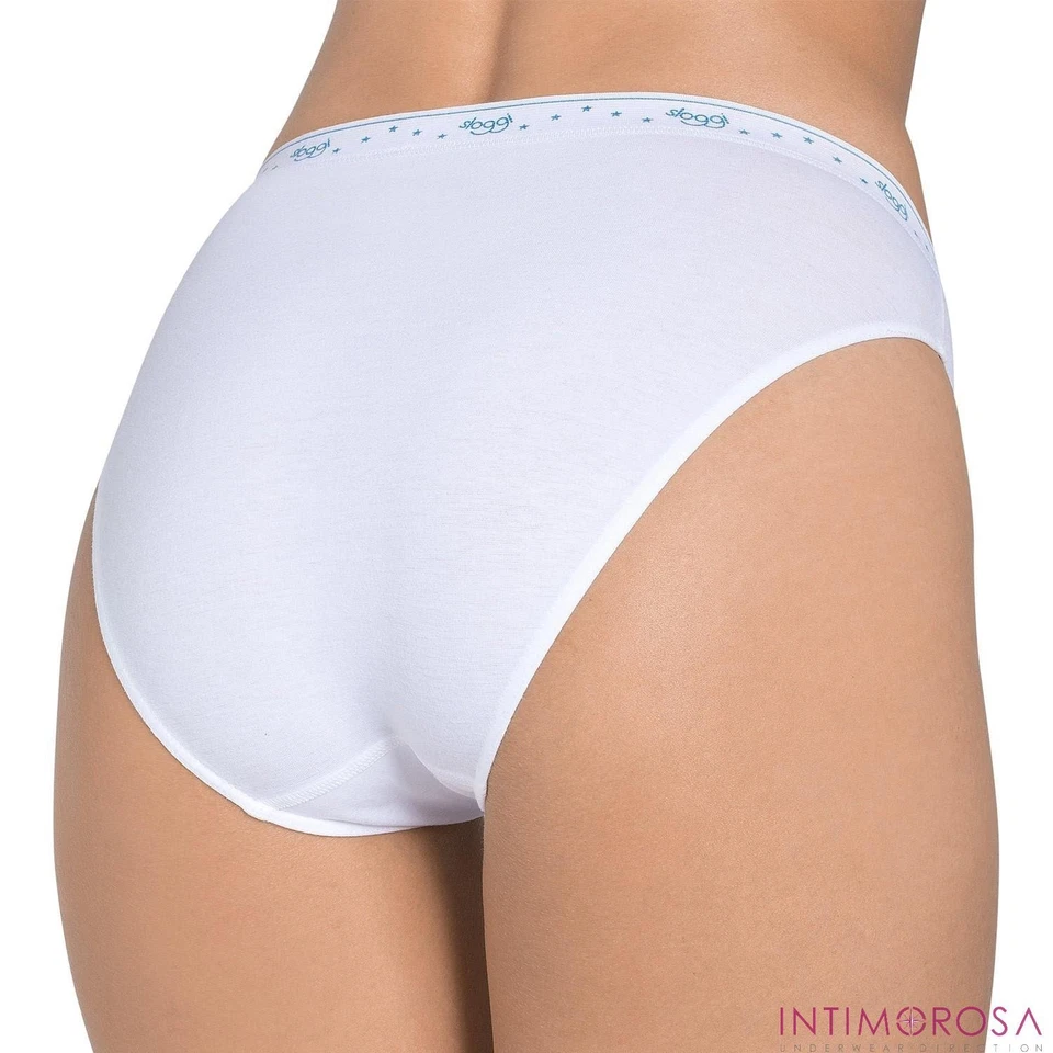 Slip donna Sloggi 100 tai  sgambati cotone 2 pezzi - Imagen 3 de 4