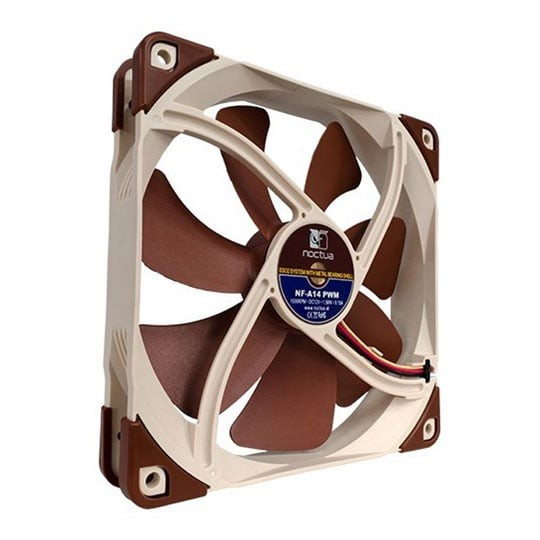 140mm Noctua NF-A14 PWM 1200/1500rpm Premium Quality Fan with Noctua's AAO