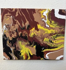 Abstract Painting Desert Themed(8X10)