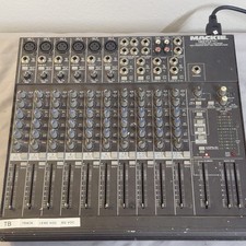 Mackie 1402-VLZ Pro 14-Channel Analog Mixer XDR Mic Preamps Tested Working