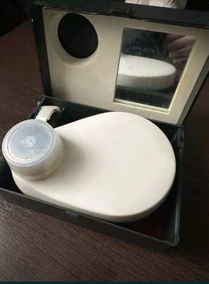Vintage Soviet Wind-up Mechanical Shaver ''Sputnik-2'' USSR with Case & Mirror