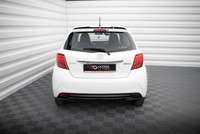 Maxton Design Heckspoiler Lippe Passend FüR Toyota Yaris Mk3 FL Schwarz Hochglan