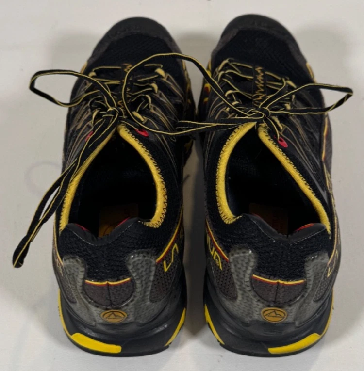 La Sportiva Ultra Raptor Trail Running Senderismo Zapatos para Hombres Negro Amarillo Talla 10 Foto 4 de 4