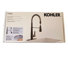 Kohler Vind Semi-Professional Pull-down Kitchen Sink Faucet - Matte Black