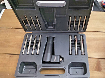 BSA Optics Bore Sight Kit With Adjustable Arbors .177 to .50 Caliber - BS30SGA