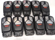 LOT OF 10 OEM Audi smart KEY FOB LOT KEYLESS ENTRY FOB LOT IYZ-AK01  4 buttons