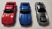 Tyco Corvette Narrow Slot Car Body Lot