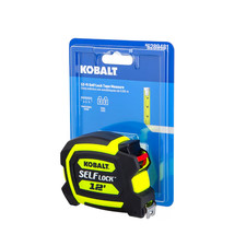 Kobalt Self Lock 12-ft Auto Lock Tape Measure Kobalt Self Lock 12-ft Auto Lock Tape Measure