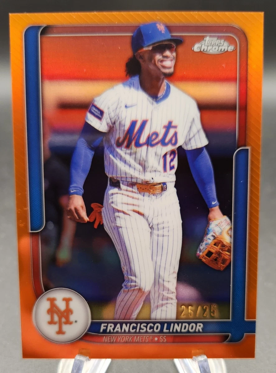 Francisco Lindor Baseball Serial Numbered Sports Trading Cards