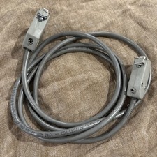 6 FT RS232 Cable DB9 Female to DB25 Male - CNC DNC, Type CL2, AWG 24 Vintage