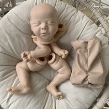21inch Unpainted Reborn Doll Kit Cute Newborn Baby Unfinished Body Parts No COA