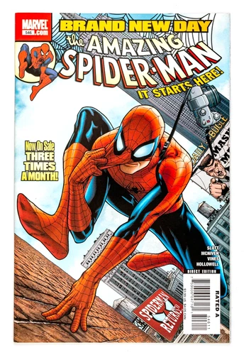 Amazing Spider-Man #546 (2008) 1st Mr. Negative & Jackpot, Brand New Day! NM-