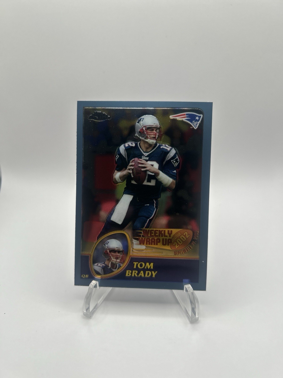 2003 Topps Chrome - Tom Brady #148