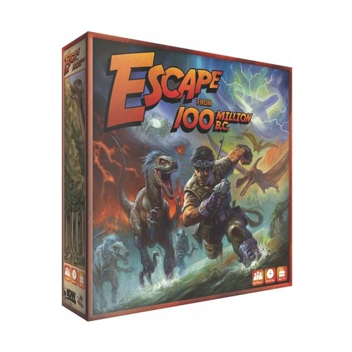 IDW Boardgame Escape from 100 Million B.C. Box EX/NM