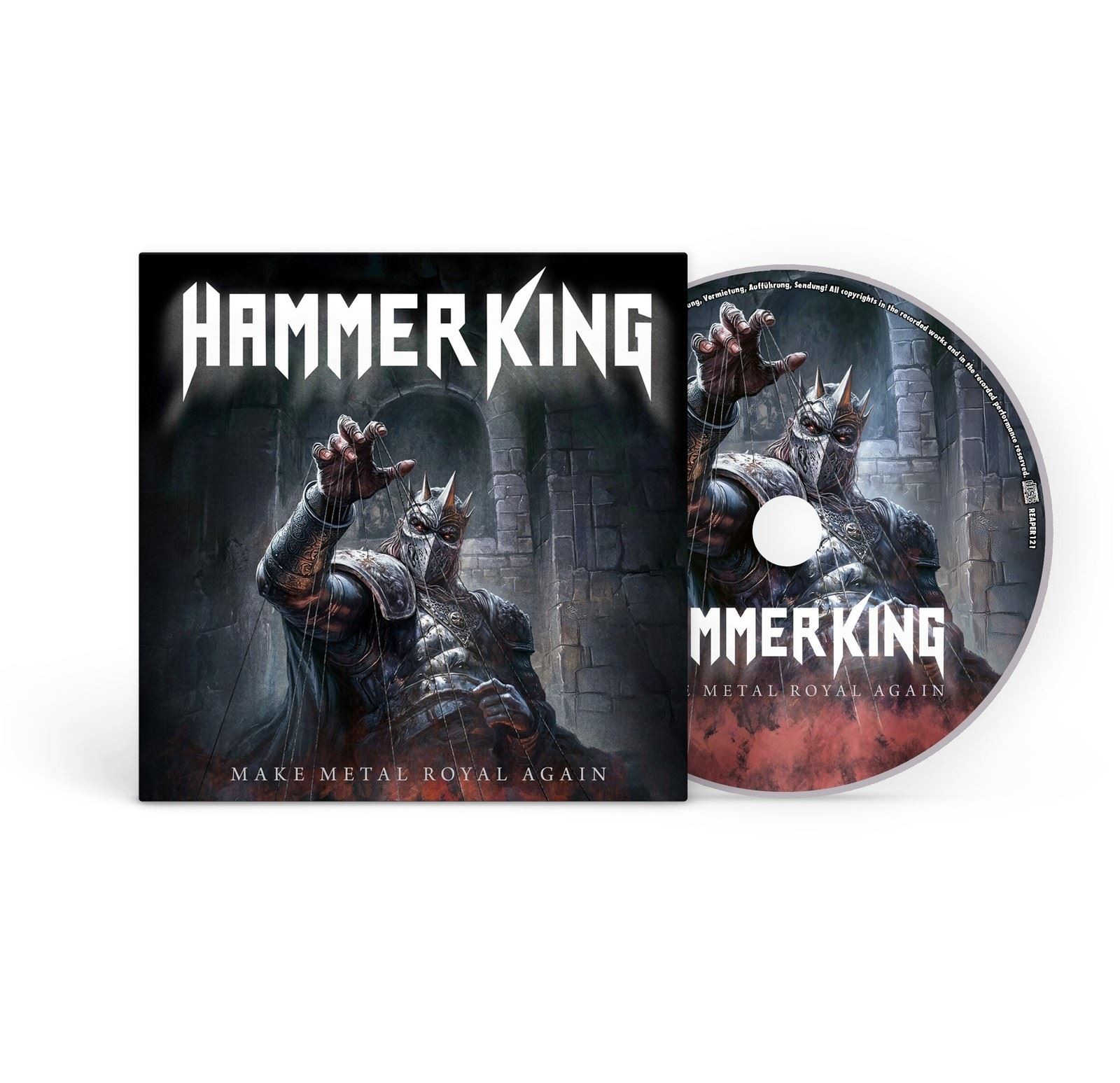 Hammer King - Make Metal Royal Again (Reaper) Digipak CD Album