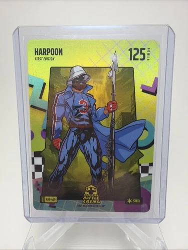 2025 Bo Jackson Battle Arena Update - 80's Rad Steel - Harpoon #RAD-459