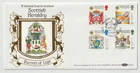 21/7/1987 UK GB FDC - Scottish Heraldry - Benham BLCS24 - Banchory Special