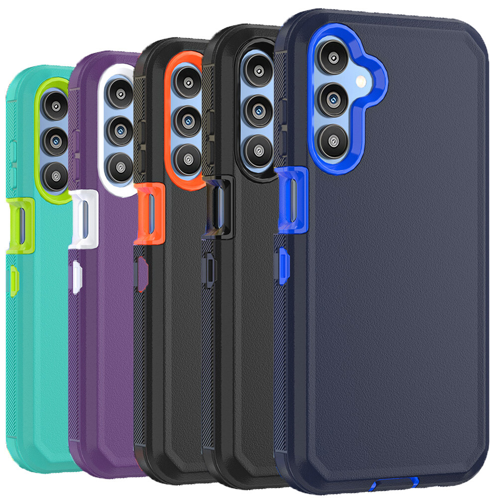 For Galaxy A25 5G Shockproof Dustproof Rugged Phone Cover - Black For Galaxy A25 5G Shockproof Dustproof Rugged Phone Cover - Black