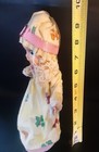 Rubber Face Hands Felt Doll Yellow Kerchief Gown Vintage Bendable 1960s Vintage — photo 5