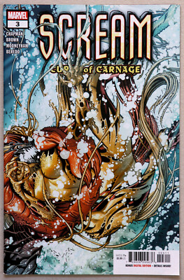 Scream Curse of Carnage #3 - Marvel Comics - CM. Chapman - G Brown - C Mooneyham