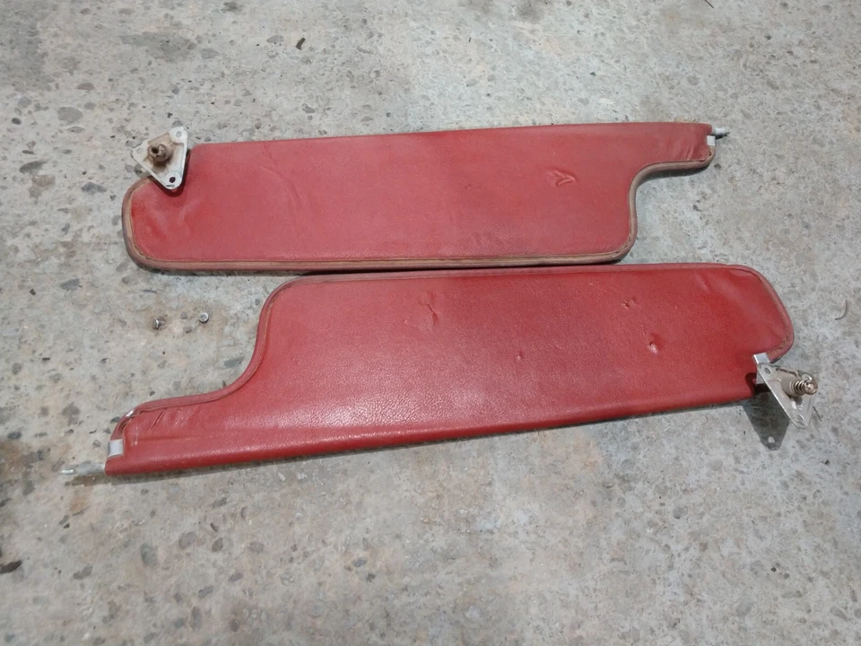 Parasoles rojos para Dodge D100 D200 Power Wagon 73 74 75 76 77 78 79 Foto 3 de 4