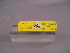 Sheaffer Vintage Short Thin 0.9 mm Leads- 2H=Hard New old stock--15 sticks