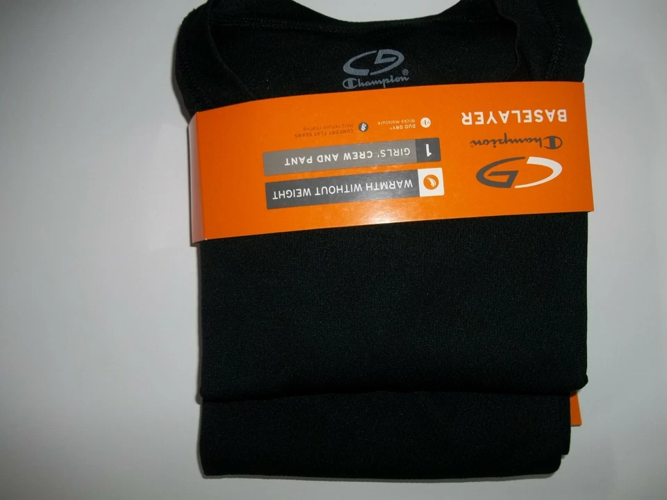 CAMISA Y PANTALÓN CAPA BASE CHAMPION Niños 2 Piezas Duo Dry C9 CONJUNTO NIÑAS Talla XS 4/5 NUEVO Foto 2 de 4