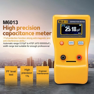 M6013 ESR Capacitance Meter Professional Resistance Capacitor Circuit Testing