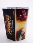 Avengers Infinity War Trash Can with Spiderman Groot Ironman Marvel Studios