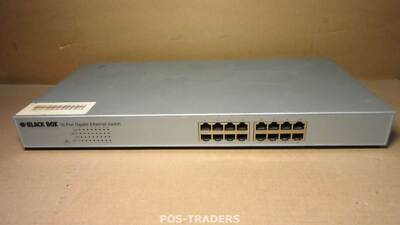 BLACK BOX LBS215AE Plug & Play Switch 16 Ports Gigabit 10/100/1000 