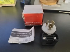 P&S Pass & Seymour PS4720-SSAN 15A 125V Hubbell 4720CA Style Angle Locking Plug