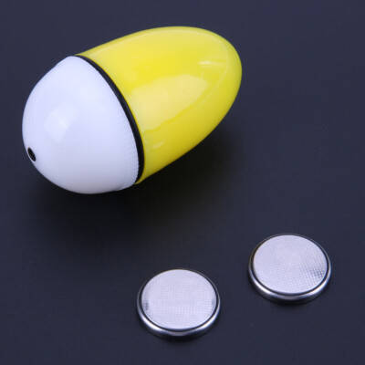 LED Night Light Fishing Float Electronic Intelligent Bobber Tackle +2 Batteries