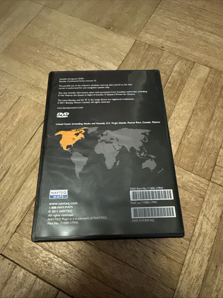 Bentley Continental Flying Spur 2012-15 Satellite Navigation CD 3W0919859 OEM - Image 2 of 4