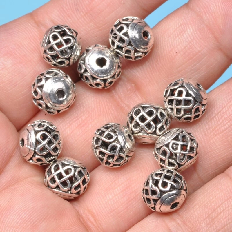 Tibetan cheap silver beads