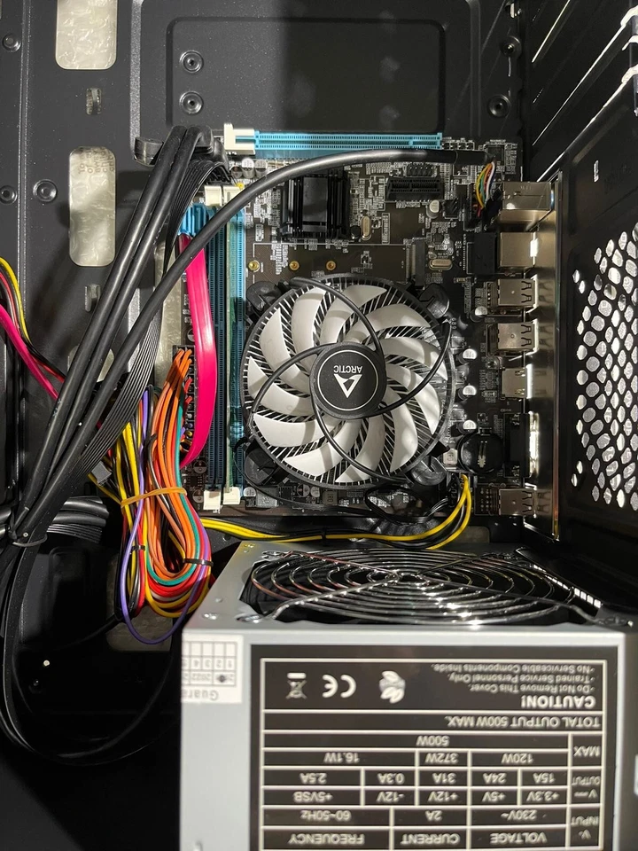 Pc NUOVO Computer Desktop Core i3-3220 Ram 4Gb HDD 1TB Windows office ANTIVIRUS - Immagine 4 di 4