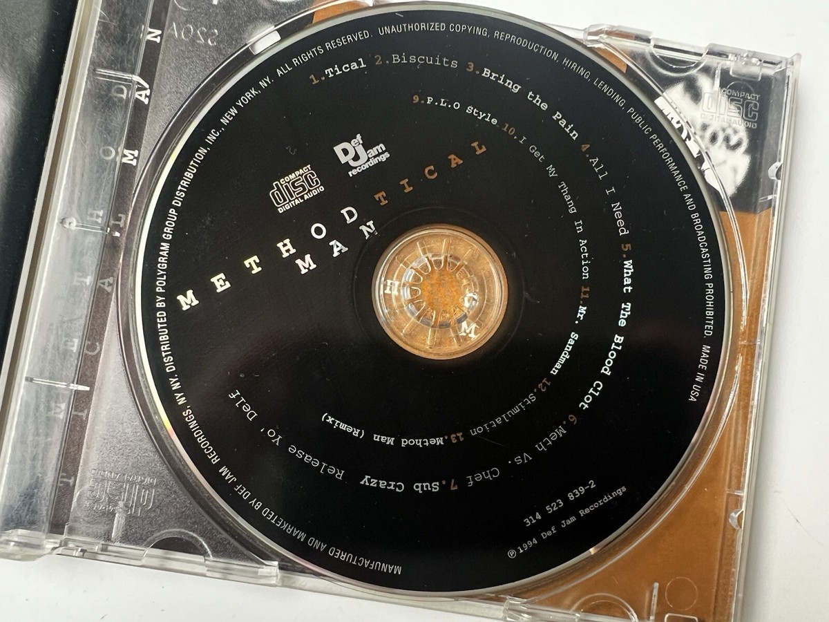 米2LP Method Man Tical 00602465804638 Def Jam Recordings /00520 Method Man: Tical LP - Def Jam | Official Store