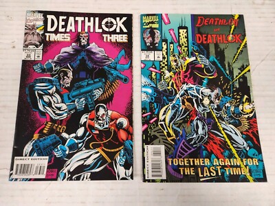 Deathlok 33 34 Last Two Issues Hard To Find Marvel 1994 10