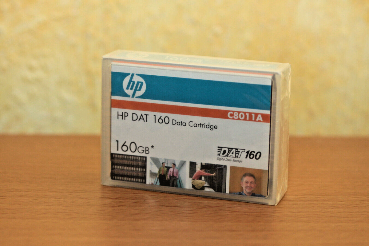 HP C8011A DAT160 DAT 160 DDS-6 Data Cartridge Datenband HP C8011A DAT160 DAT 160 DDS-6 Data Cartridge Datenband