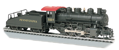 BACHMANN HO USRA 0-6-0 Steam Locomotive w/Smoke & Slope Tender