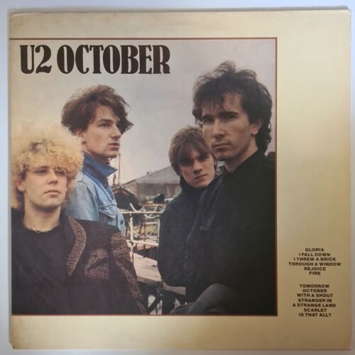 U2 – October - 1981 - Vinyl Record - Photo 1/6